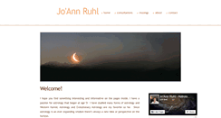 Desktop Screenshot of joannruhl.com